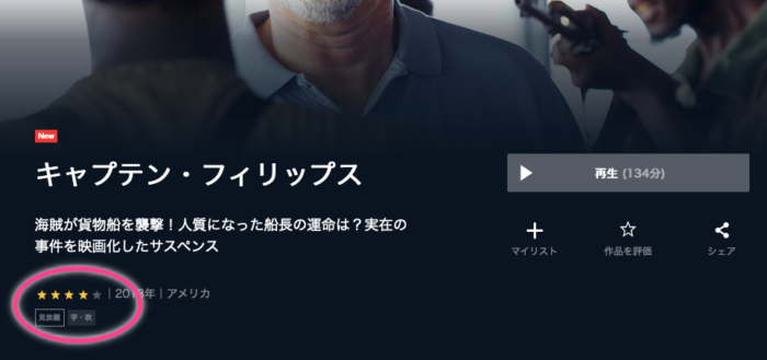 U-NEXT 無料の場合