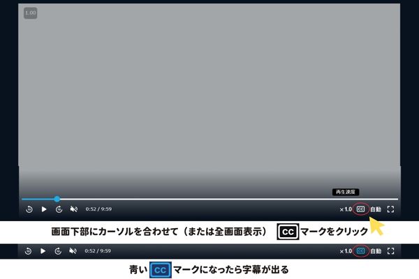 パソコンブラウザでTVer字幕を出す方法