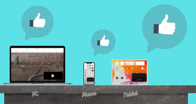 スマホタブレットPCはアマプラでピクチャインピクチャ可能