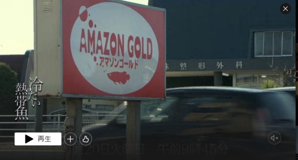 冷たい熱帯魚はNetflixで配信中